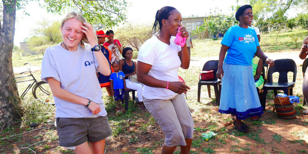 Volunteers and intern in Karongwe don’t work solely on wildlife research projects. Environmental education workshops and community development are an important part of GVI’s work in Limpopo.
