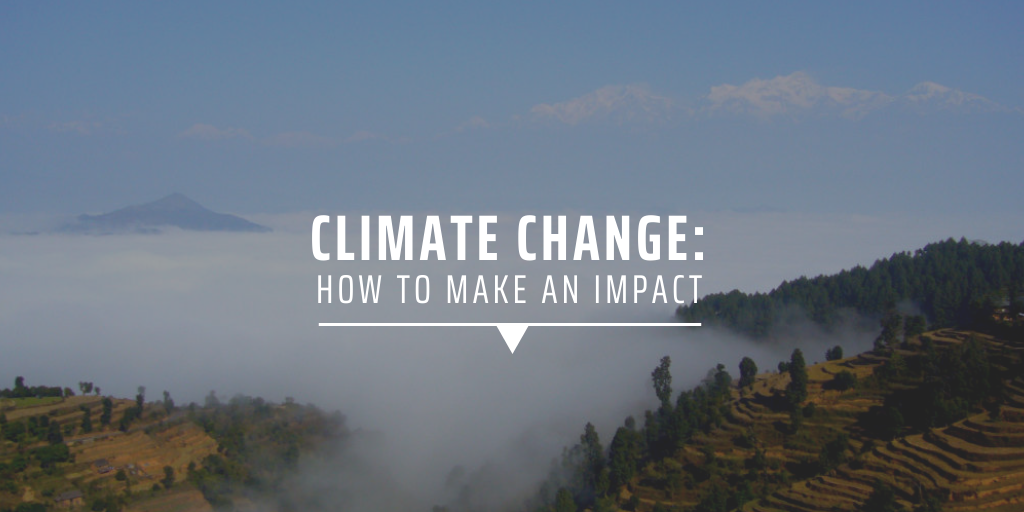 Climate change: How to make in impact